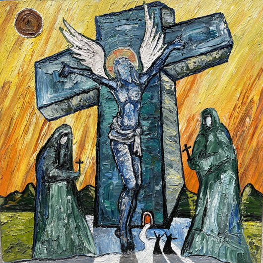 Фантастичното творчество на Ставри Калинов в изложбата Post Mortem